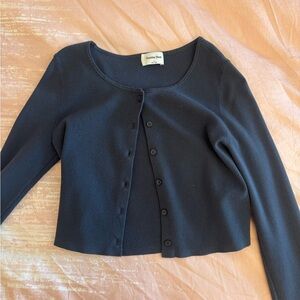 Sunday Best Women's Navy Cardigan Top